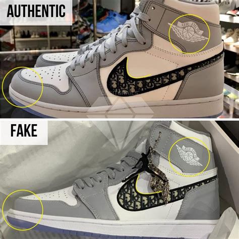 dior's fake products|dior jordan 1 high spotting.